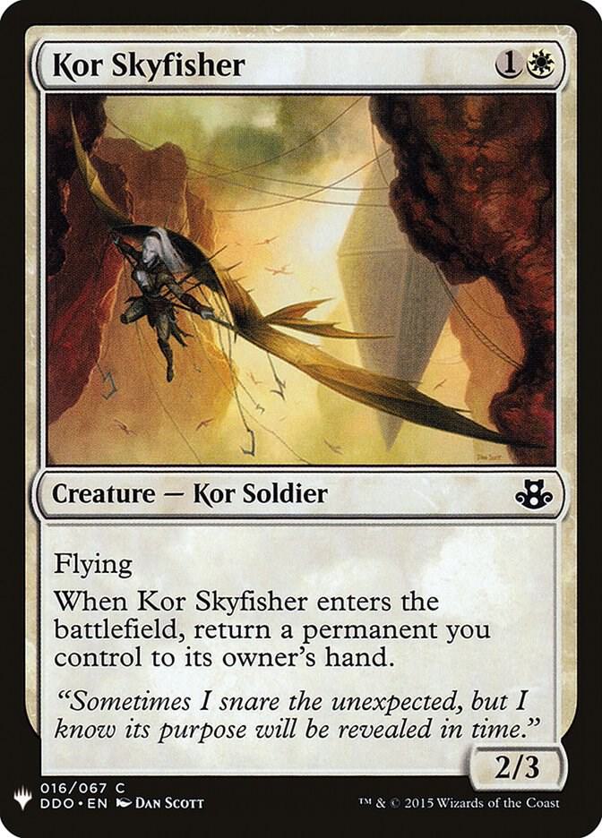 Kor Skyfisher 16 card from The List Reprints