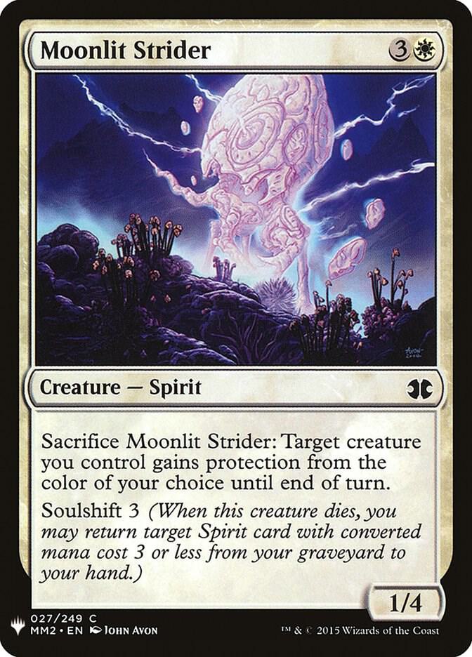 Moonlit Strider 27 card from The List Reprints