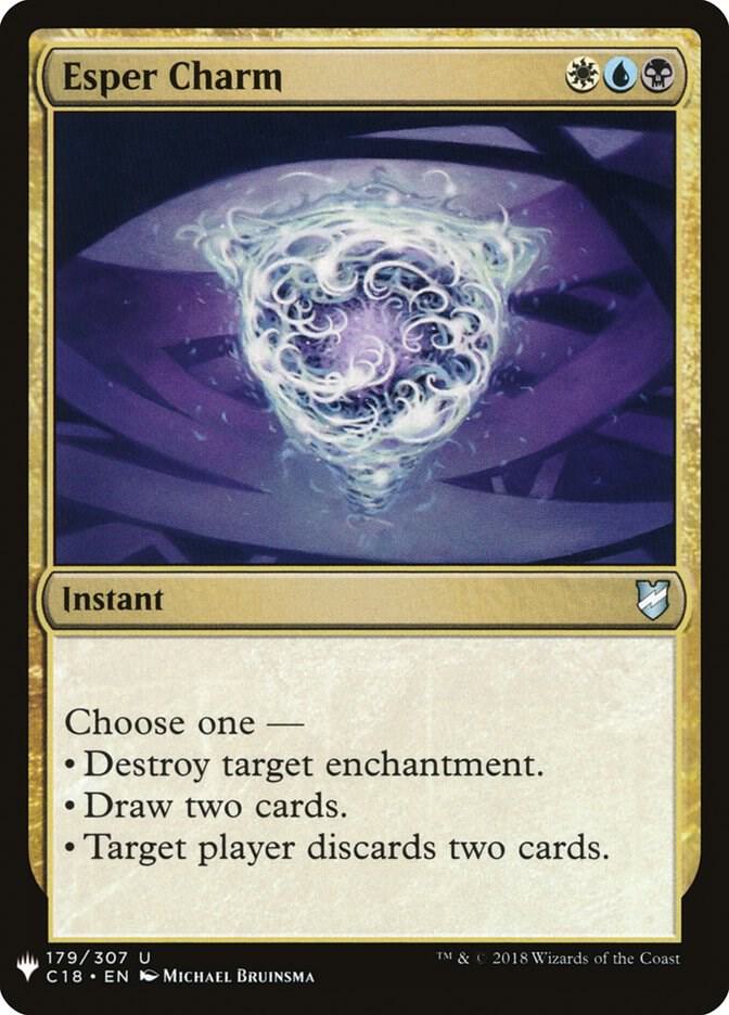 Esper Charm 179 card from The List Reprints