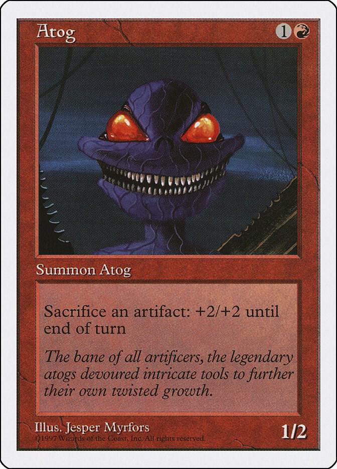 Atog card from Fifth Edition