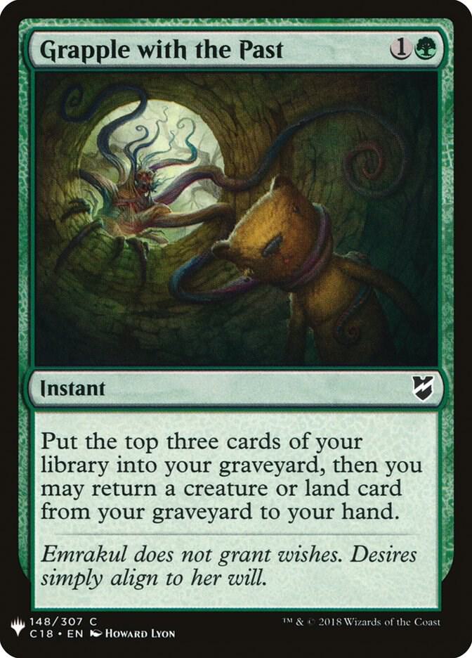 Grapple with the Past 148 card from The List Reprints