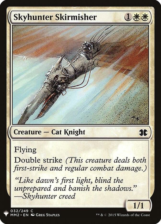 Skyhunter Skirmisher 32 card from The List Reprints