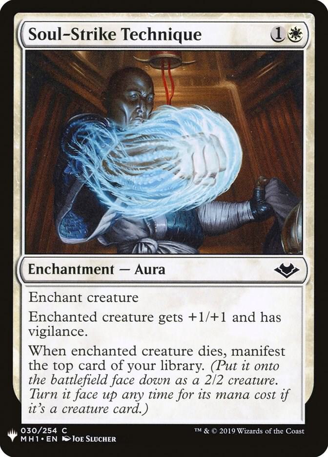 Soul-Strike Technique 30 card from The List Reprints
