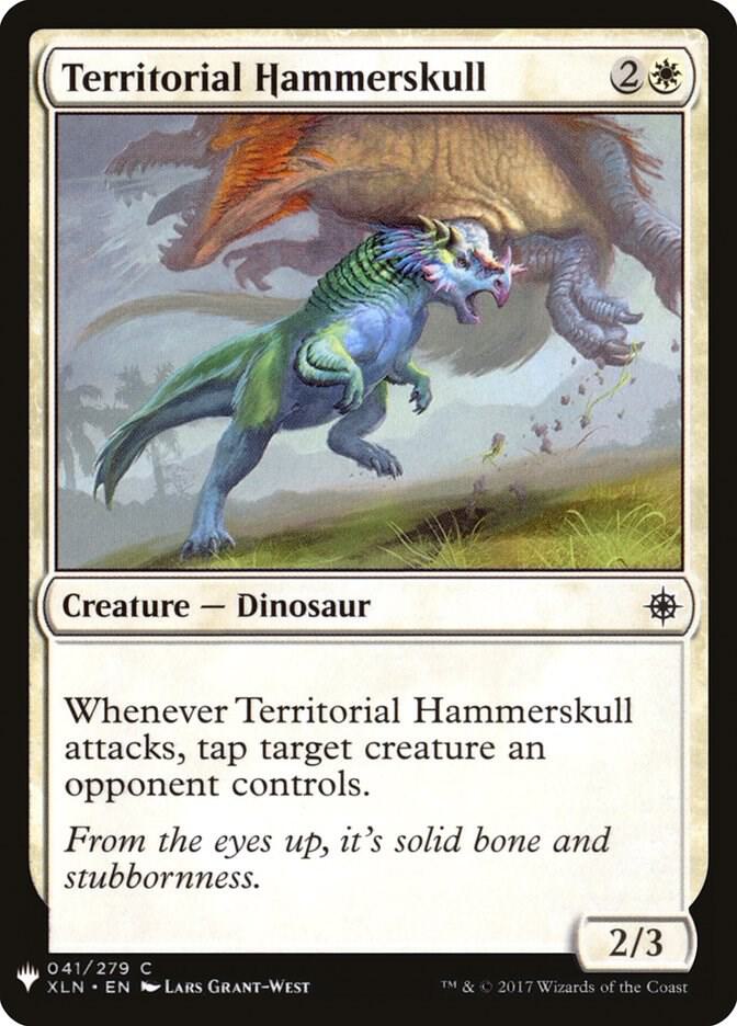 Territorial Hammerskull 41 card from The List Reprints