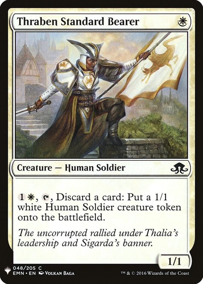 Thraben Standard Bearer 48 card from The List Reprints