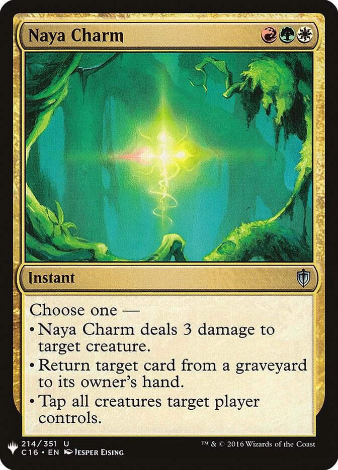 Naya Charm 214 card from The List Reprints