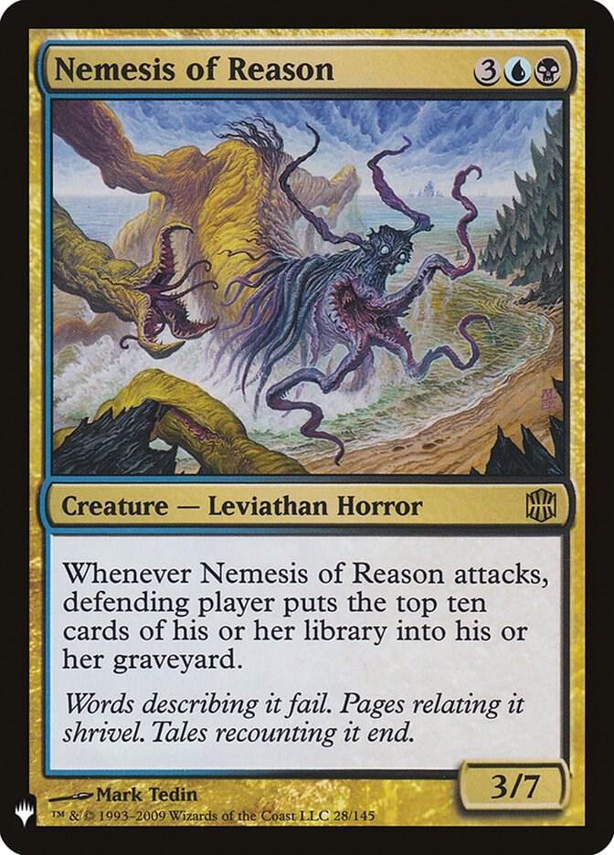 Nemesis of Reason 28/145 card from The List Reprints