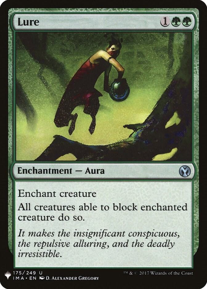 Lure 175 card from The List Reprints