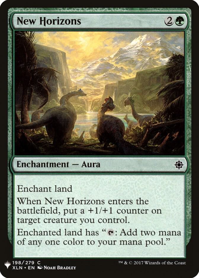 New Horizons 198 card from The List Reprints