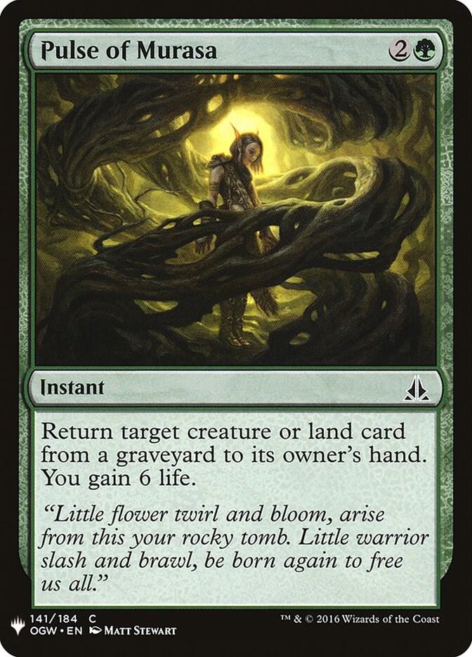 Pulse of Murasa 141 card from The List Reprints