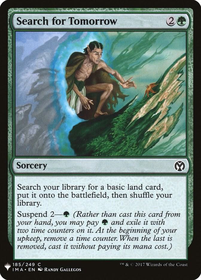 Search for Tomorrow 185 card from The List Reprints