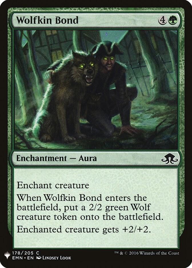Wolfkin Bond 178 card from The List Reprints