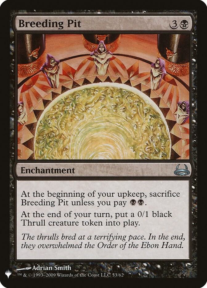 Breeding Pit 53 card from The List Reprints