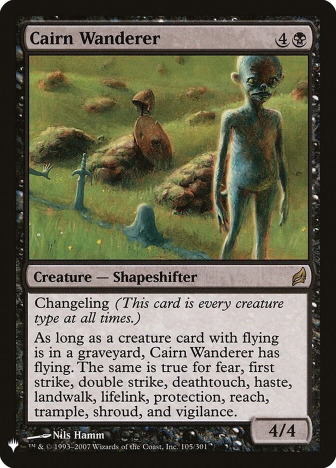 Cairn Wanderer 105/301 card from The List Reprints
