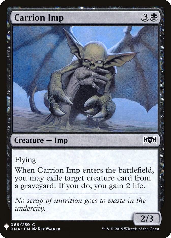 Carrion Imp 66 card from The List Reprints