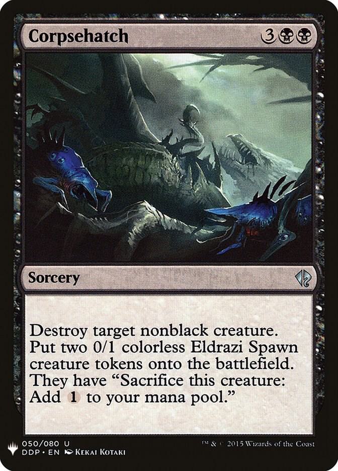 Corpsehatch 50 card from The List Reprints