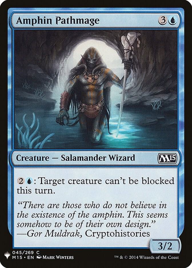 Amphin Pathmage 45 card from The List Reprints