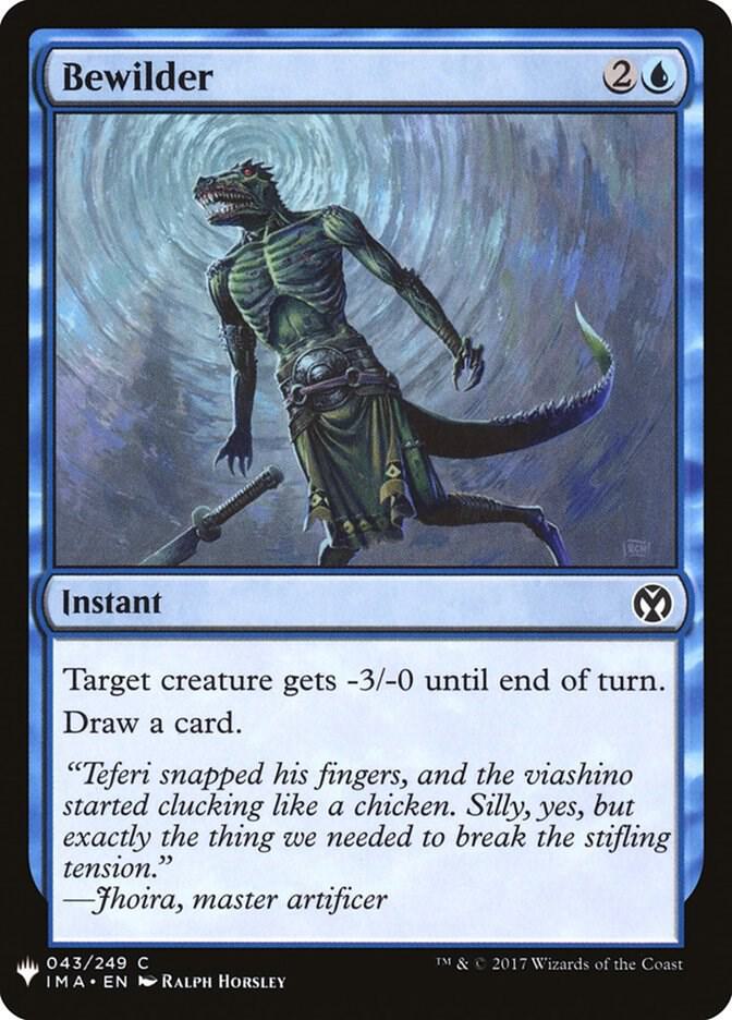 Bewilder 43 card from The List Reprints