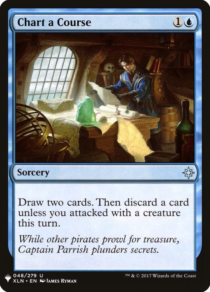 Chart a Course 48 card from The List Reprints
