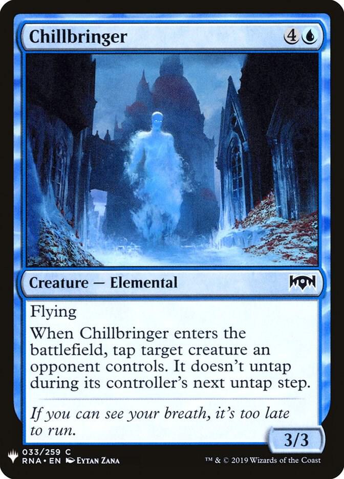 Chillbringer 33 card from The List Reprints