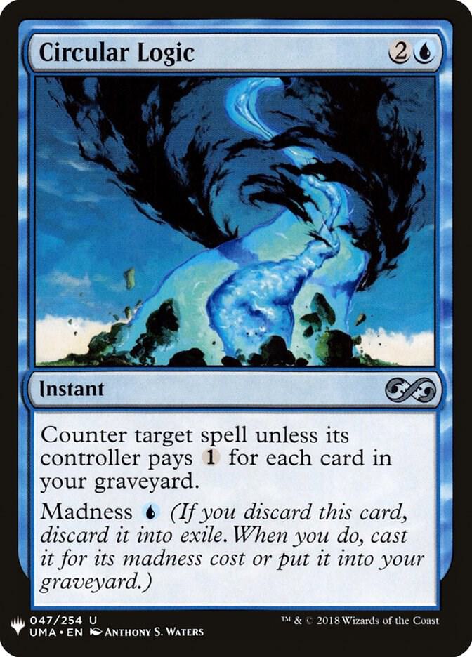 Circular Logic 47 card from The List Reprints