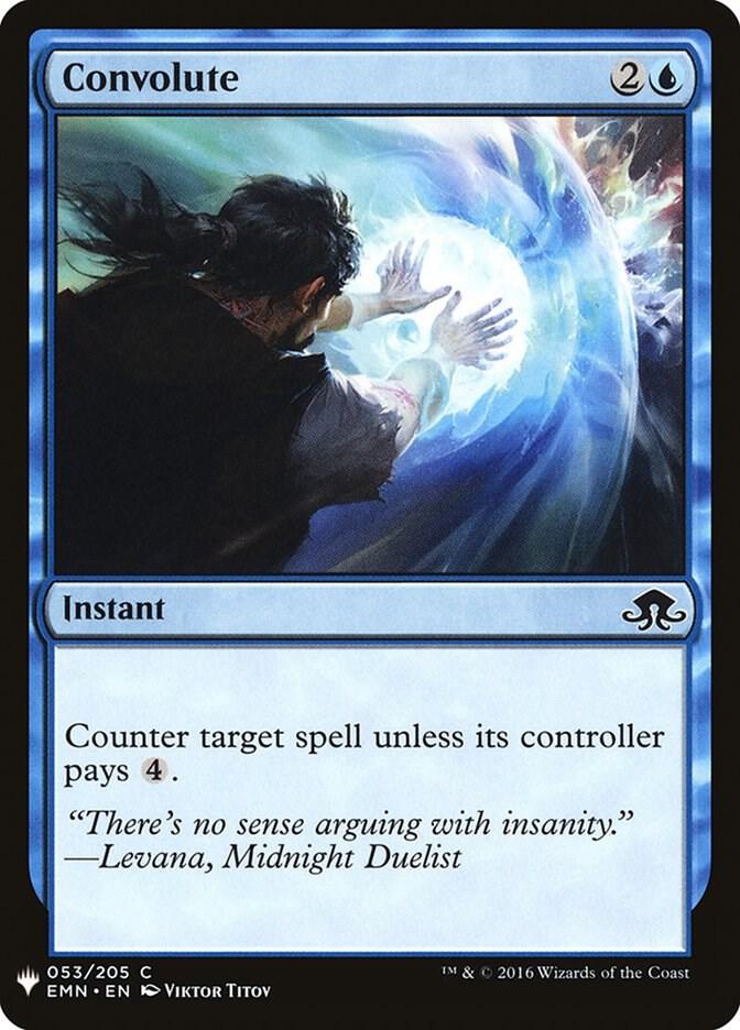 Convolute 53 card from The List Reprints