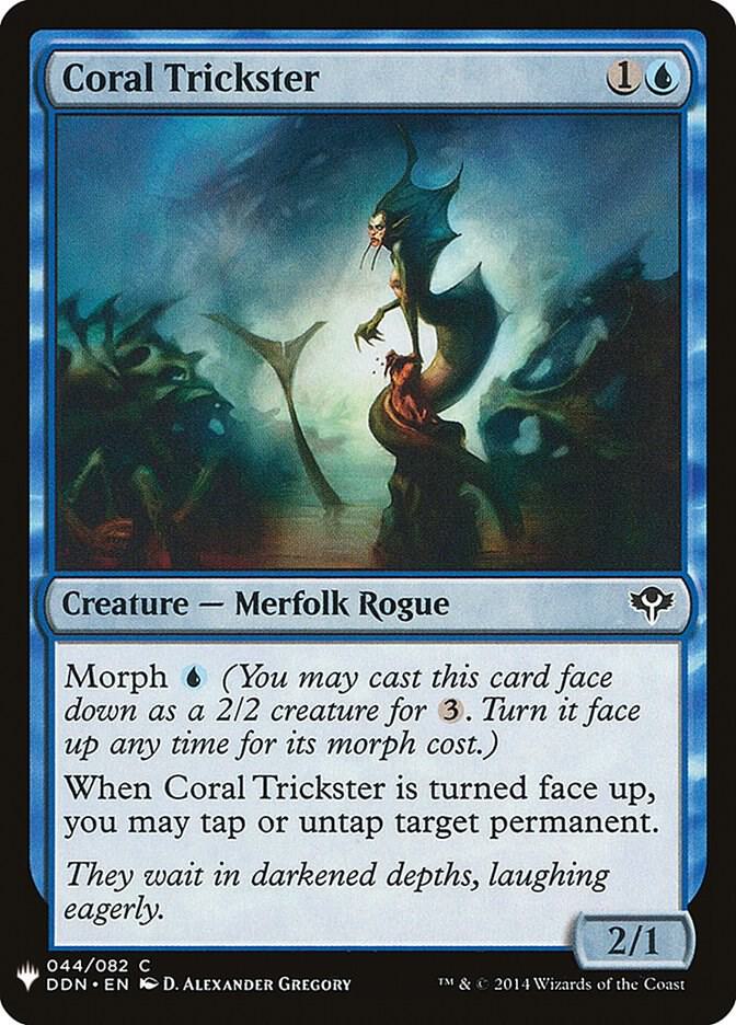 Coral Trickster 44 card from The List Reprints