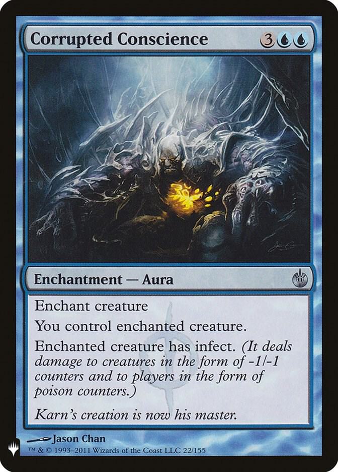 Corrupted Conscience 22 card from The List Reprints