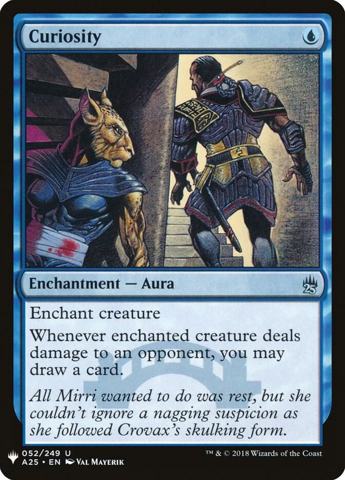 Curiosity (A25) 52 card from The List Reprints