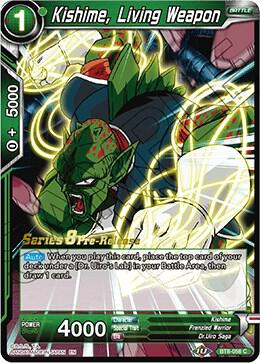 Kishime, Living Weapon BT8-058_PR card from Malicious Machinations Pre-Release Cards