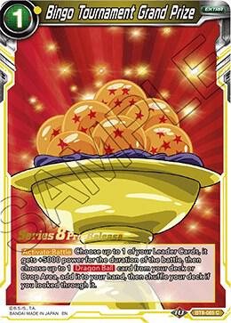 Bingo Tournament Grand Prize BT8-085_PR card from Malicious Machinations Pre-Release Cards