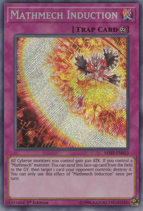 Mathmech Induction MYFI-EN013 card from Mystic Fighters