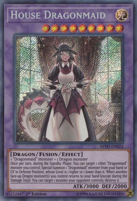 House Dragonmaid MYFI-EN022 card from Mystic Fighters