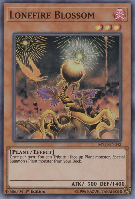 Lonefire Blossom MYFI-EN042 card from Mystic Fighters