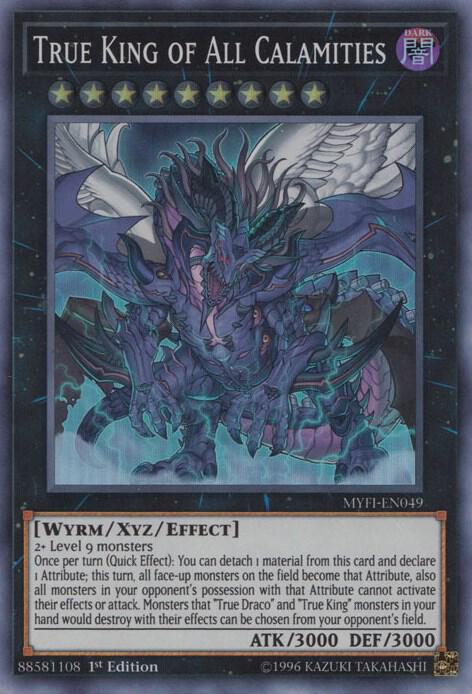 True King of All Calamities MYFI-EN049 card from Mystic Fighters