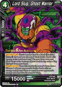 Lord Slug, Ghost Warrior BT8-096_PR card from Malicious Machinations Pre-Release Cards