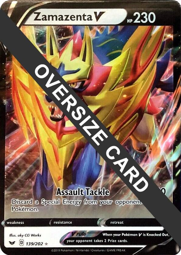 Zamazenta V 139/202 card from Jumbo Cards