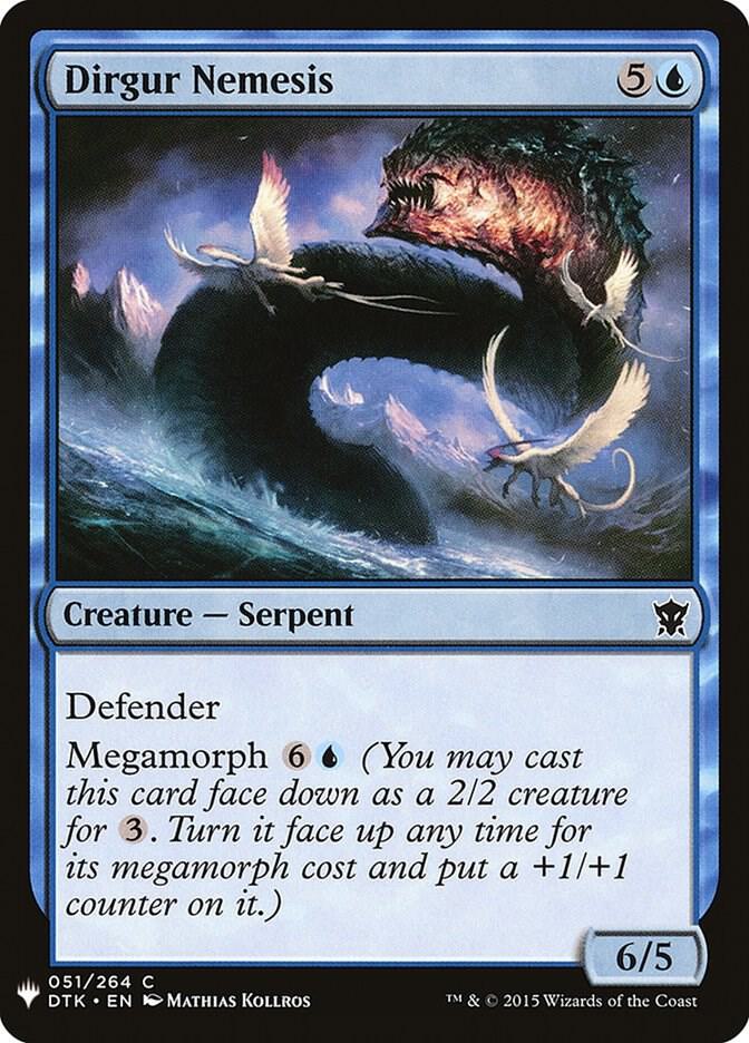 Dirgur Nemesis 51 card from The List Reprints