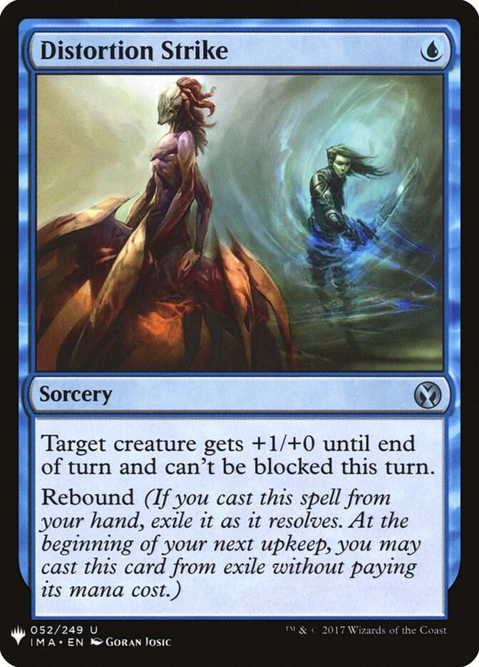 Distortion Strike 52 card from The List Reprints