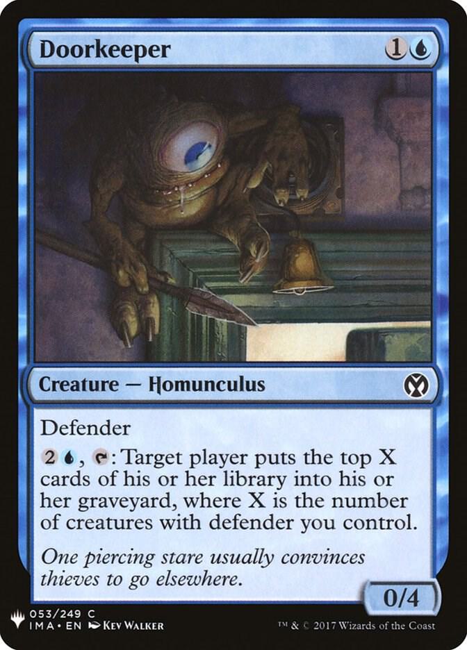 Doorkeeper 53 card from The List Reprints