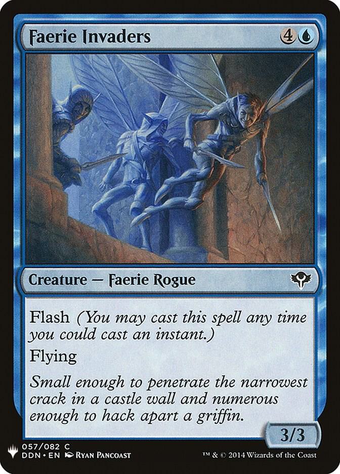 Faerie Invaders 57 card from The List Reprints