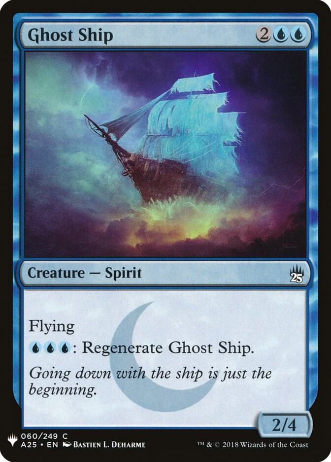 Ghost Ship 60 card from The List Reprints
