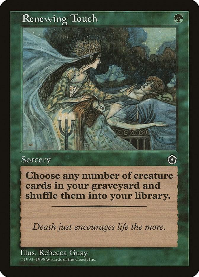 Renewing Touch card from Portal Second Age