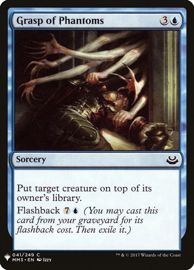 Grasp of Phantoms 41 card from The List Reprints