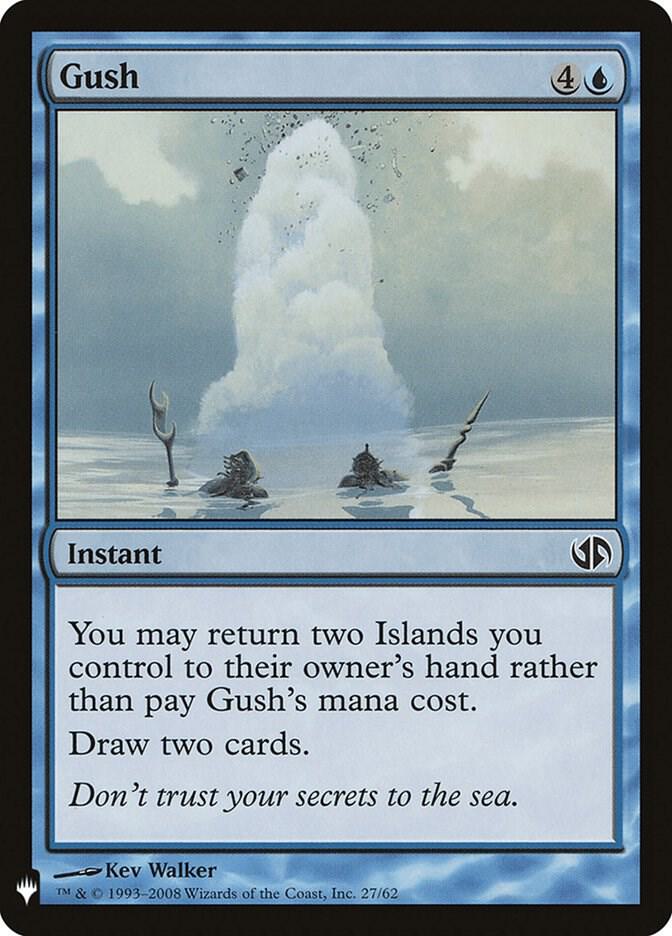 Gush 27 card from The List Reprints