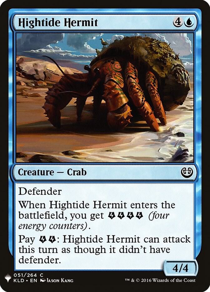 Hightide Hermit 51 card from The List Reprints