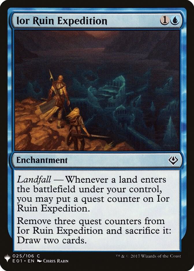 Ior Ruin Expedition 25 card from The List Reprints