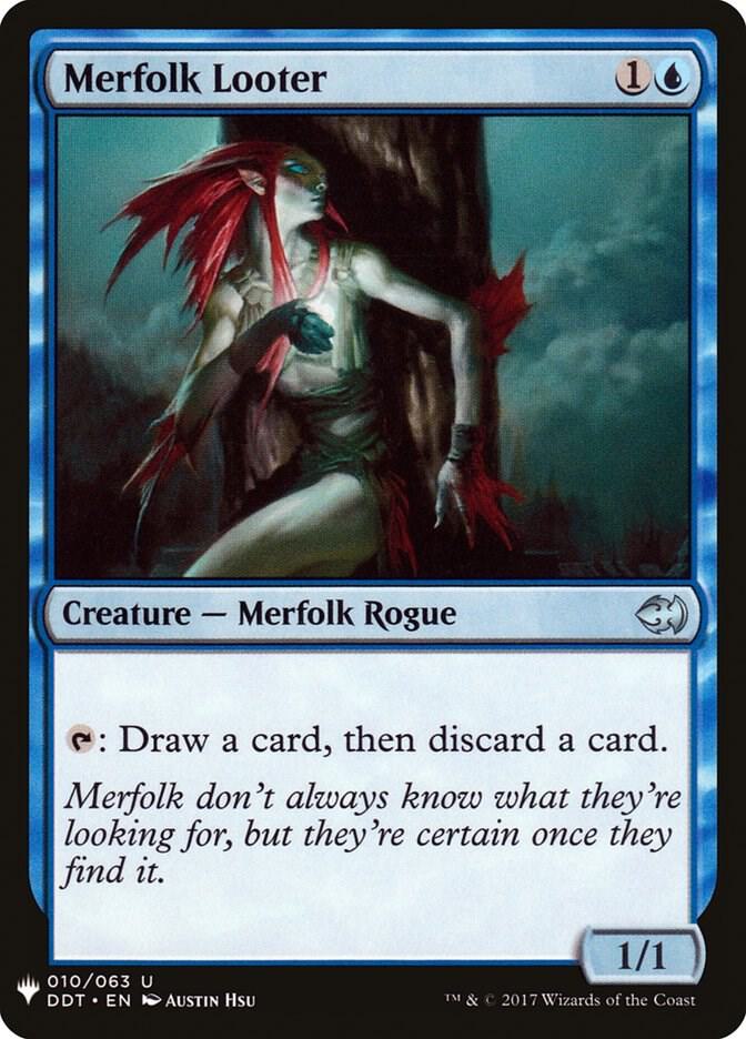 Merfolk Looter 10 card from The List Reprints