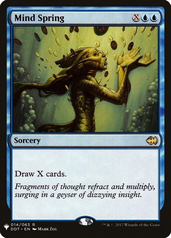 Mind Spring 014/063 card from The List Reprints