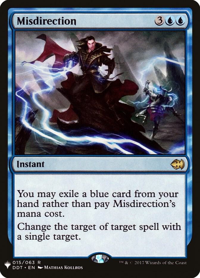 Misdirection 15 card from The List Reprints